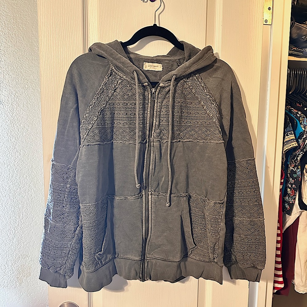 Hooded Lucky Brand Sweater